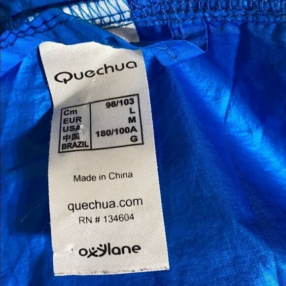 Quechua Helium Series Ultra Lite Hooded Zip Jacket - Picture 7 of 8